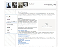 Tablet Screenshot of jweinheimer.net